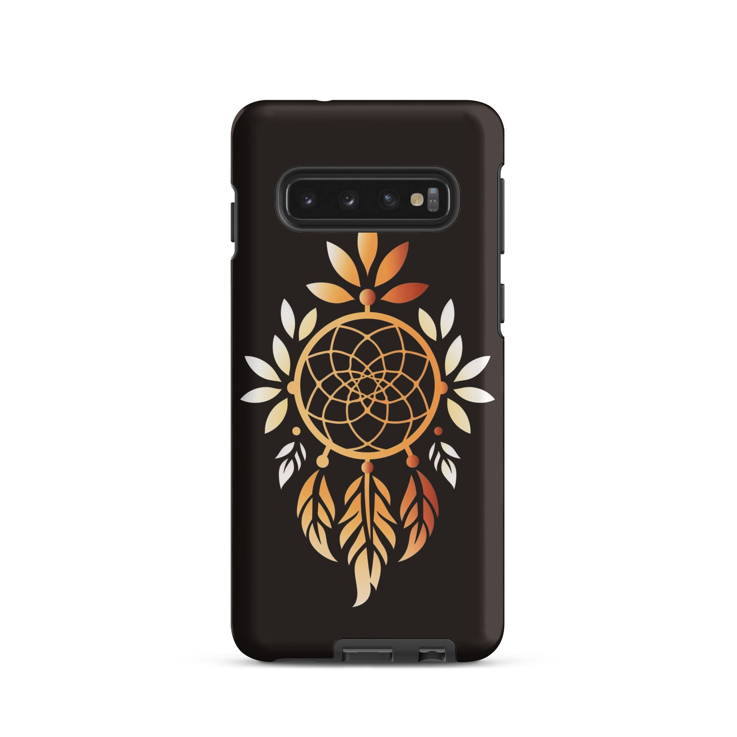 Coque rigide attrape-rêves doré pour Samsung®