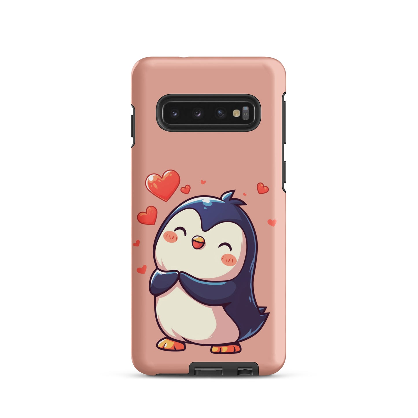 Coque rigide avec amour de pingouin mignon pour Samsung®