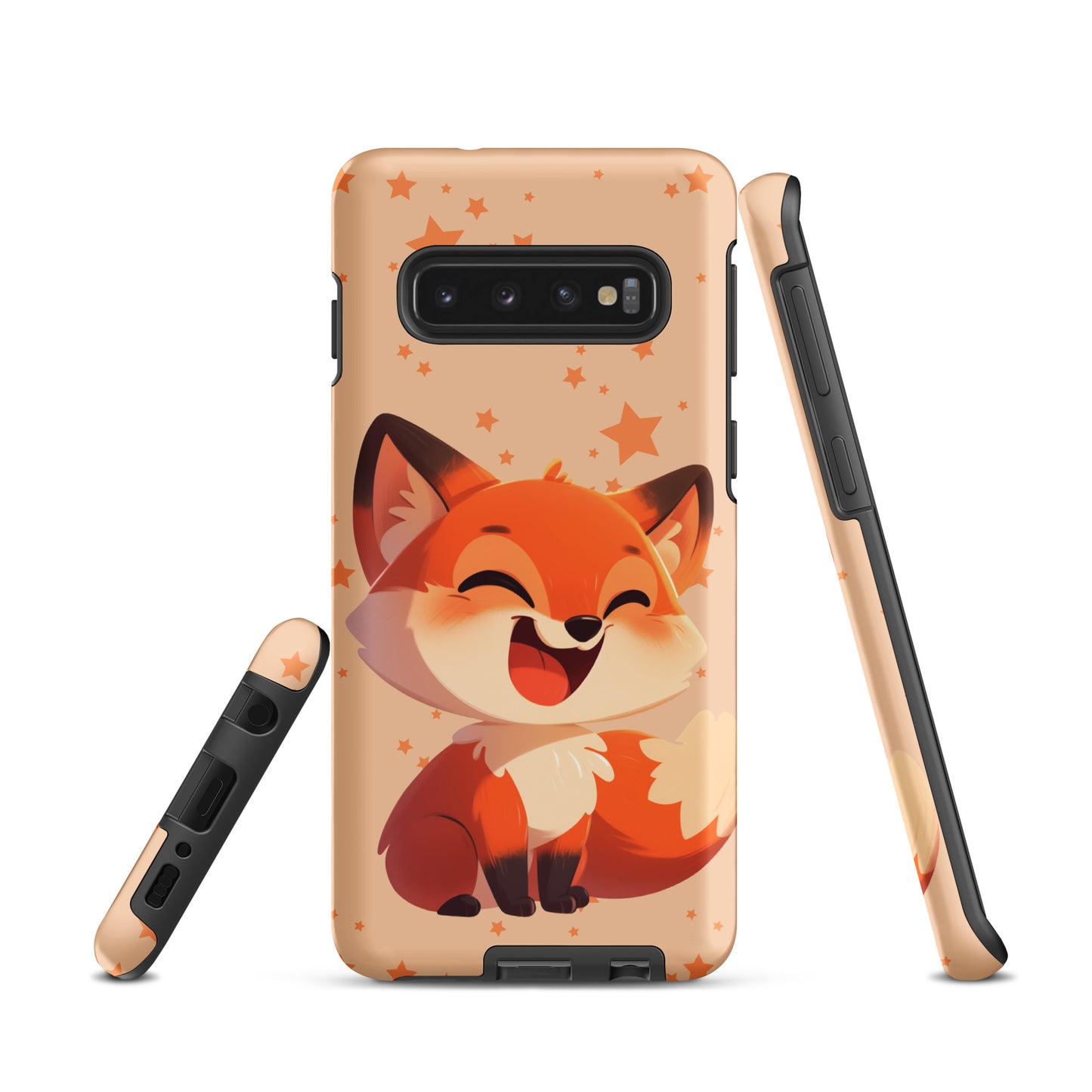 Coque rigide dessin animé renard roux pour Samsung®