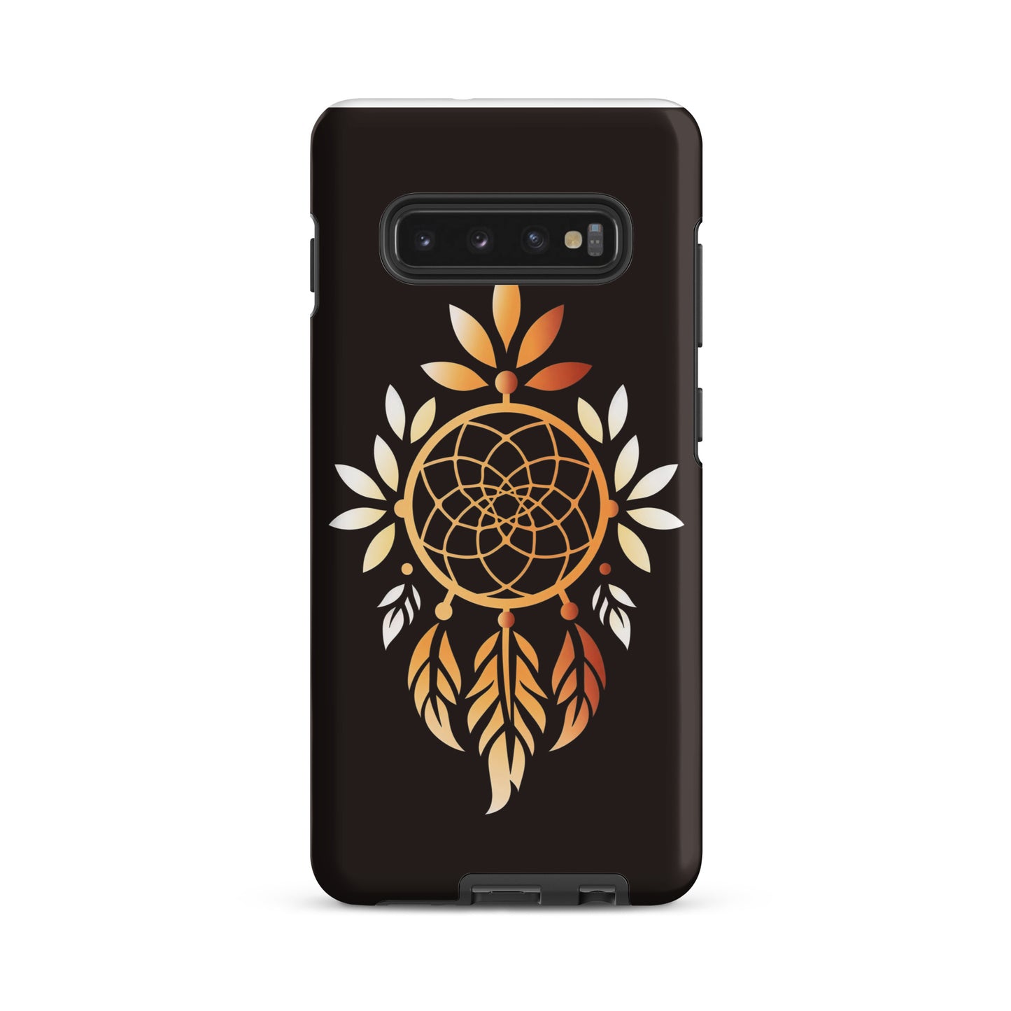 Coque rigide attrape-rêves doré pour Samsung®