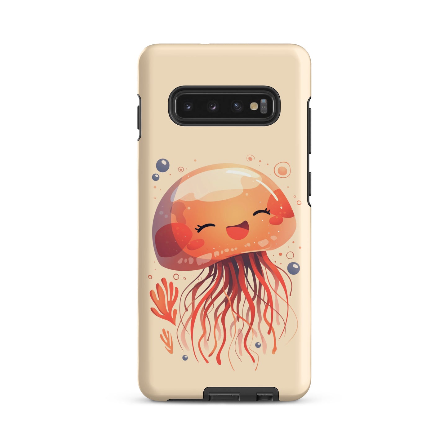 Coque rigide méduse souriante kawaii pour Samsung®