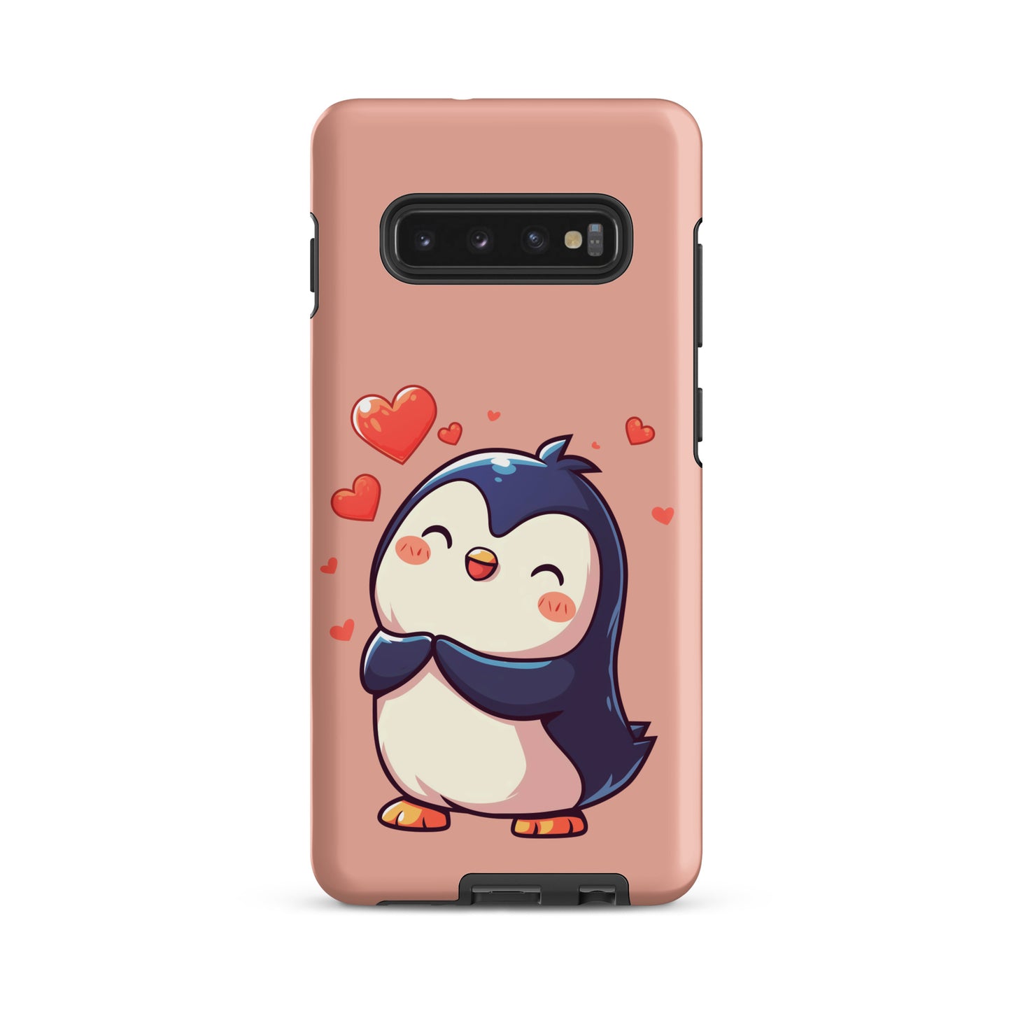 Coque rigide avec amour de pingouin mignon pour Samsung®