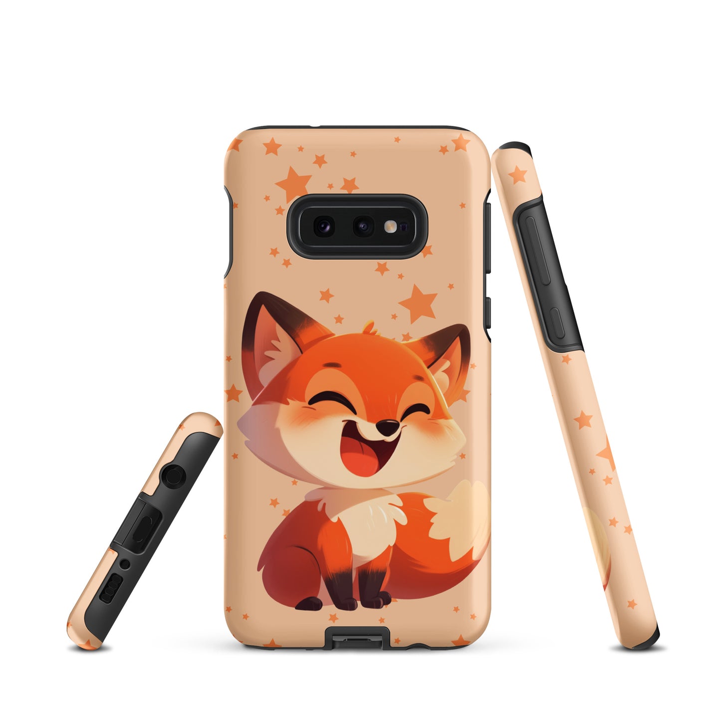 Coque rigide dessin animé renard roux pour Samsung®