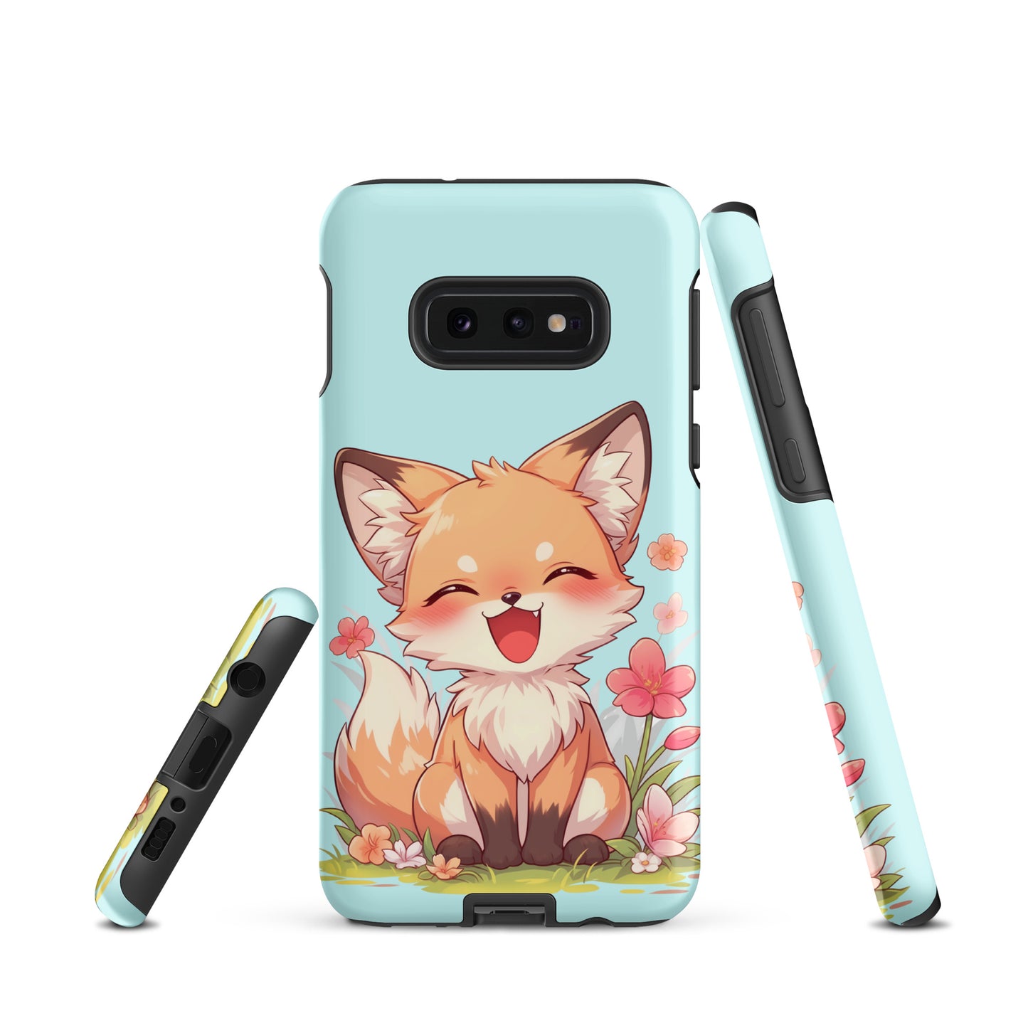 Mignon renard roux souriant Coque rigide pour Samsung®