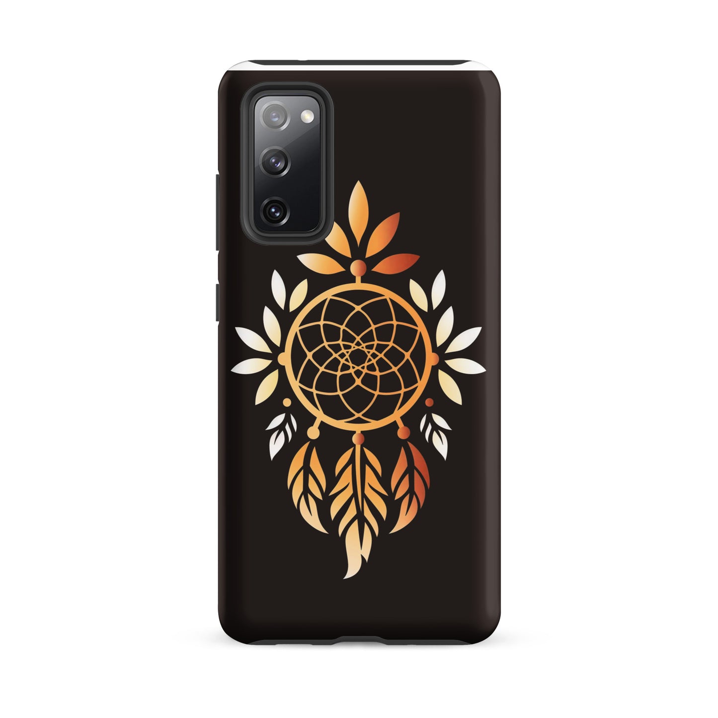 Coque rigide attrape-rêves doré pour Samsung®