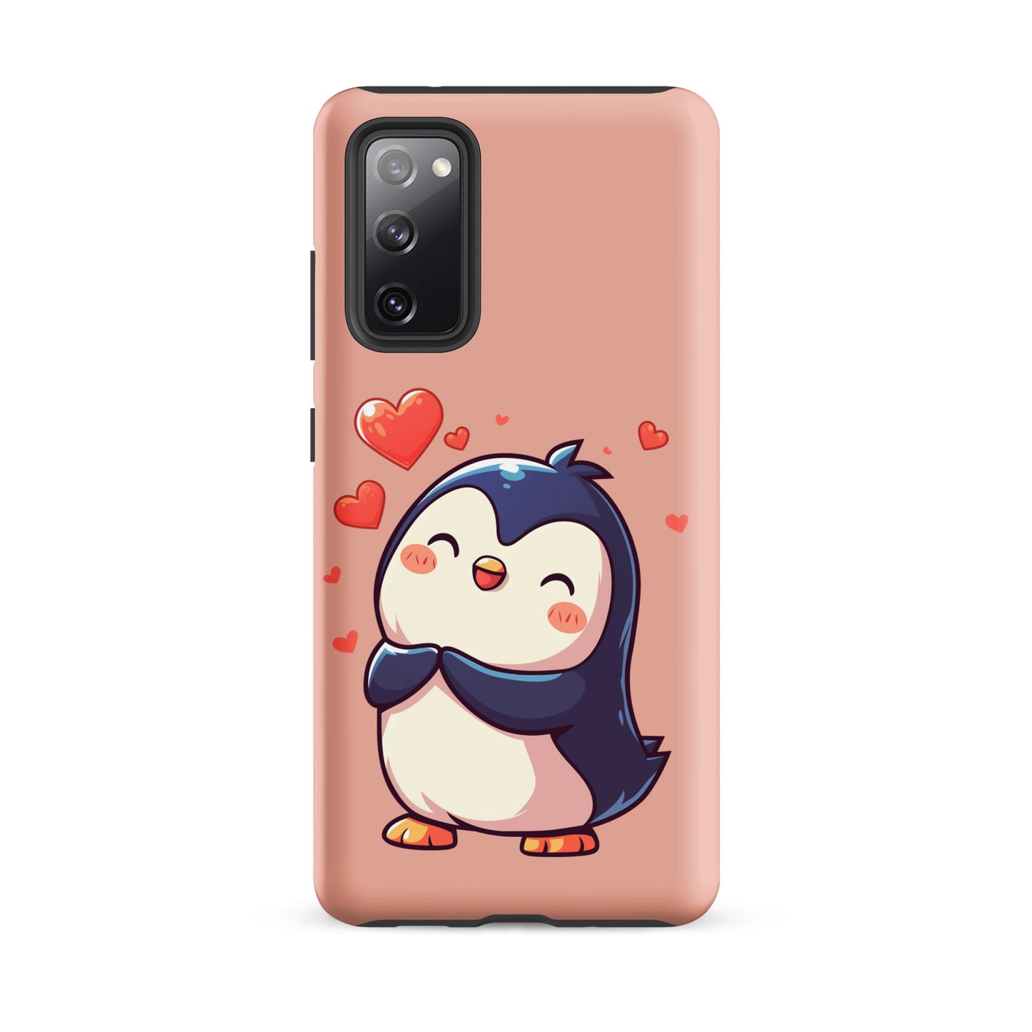 Coque rigide avec amour de pingouin mignon pour Samsung®