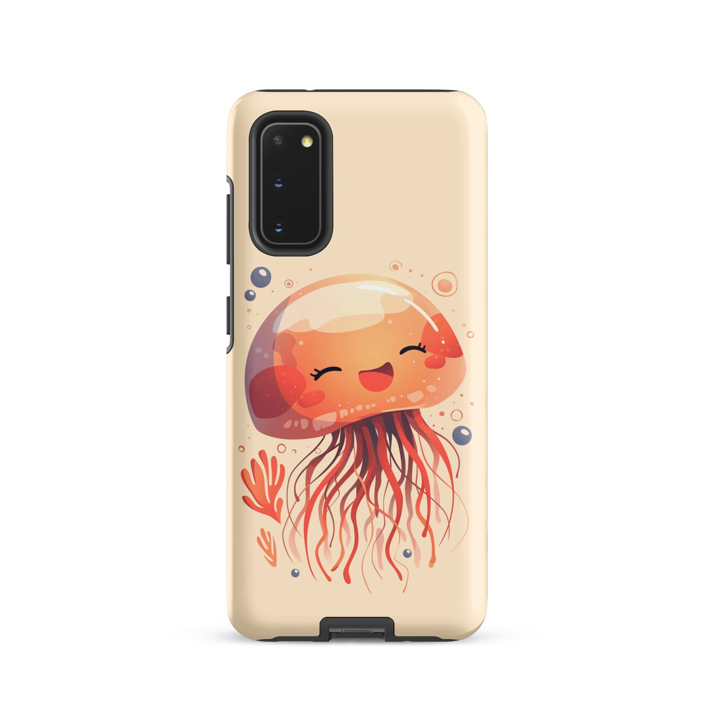 Coque rigide méduse souriante kawaii pour Samsung®