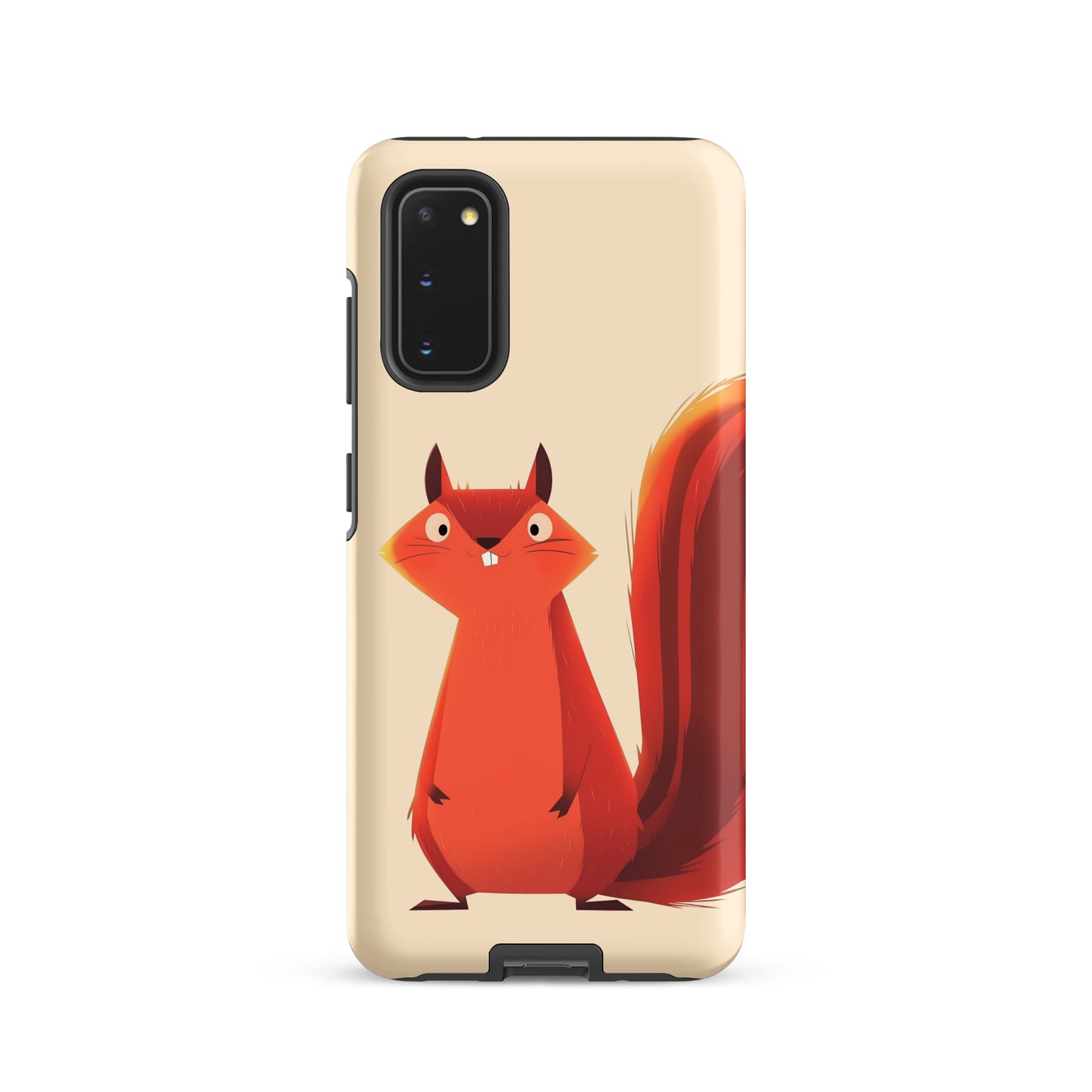 Coque rigide écureuil roux idiot pour Samsung®