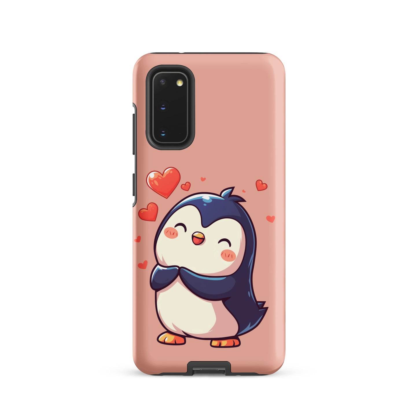 Coque rigide avec amour de pingouin mignon pour Samsung®