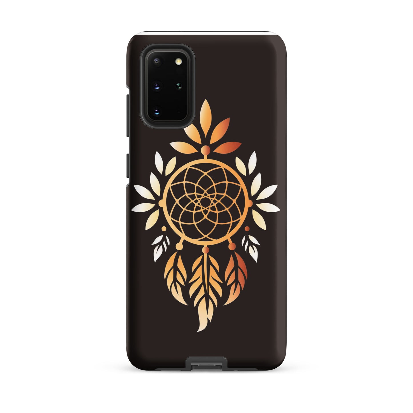 Coque rigide attrape-rêves doré pour Samsung®