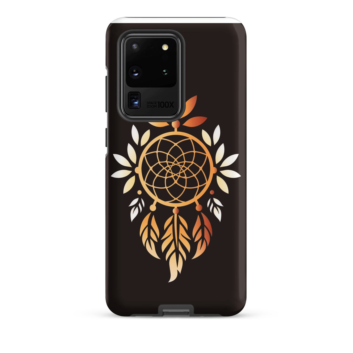 Coque rigide attrape-rêves doré pour Samsung®