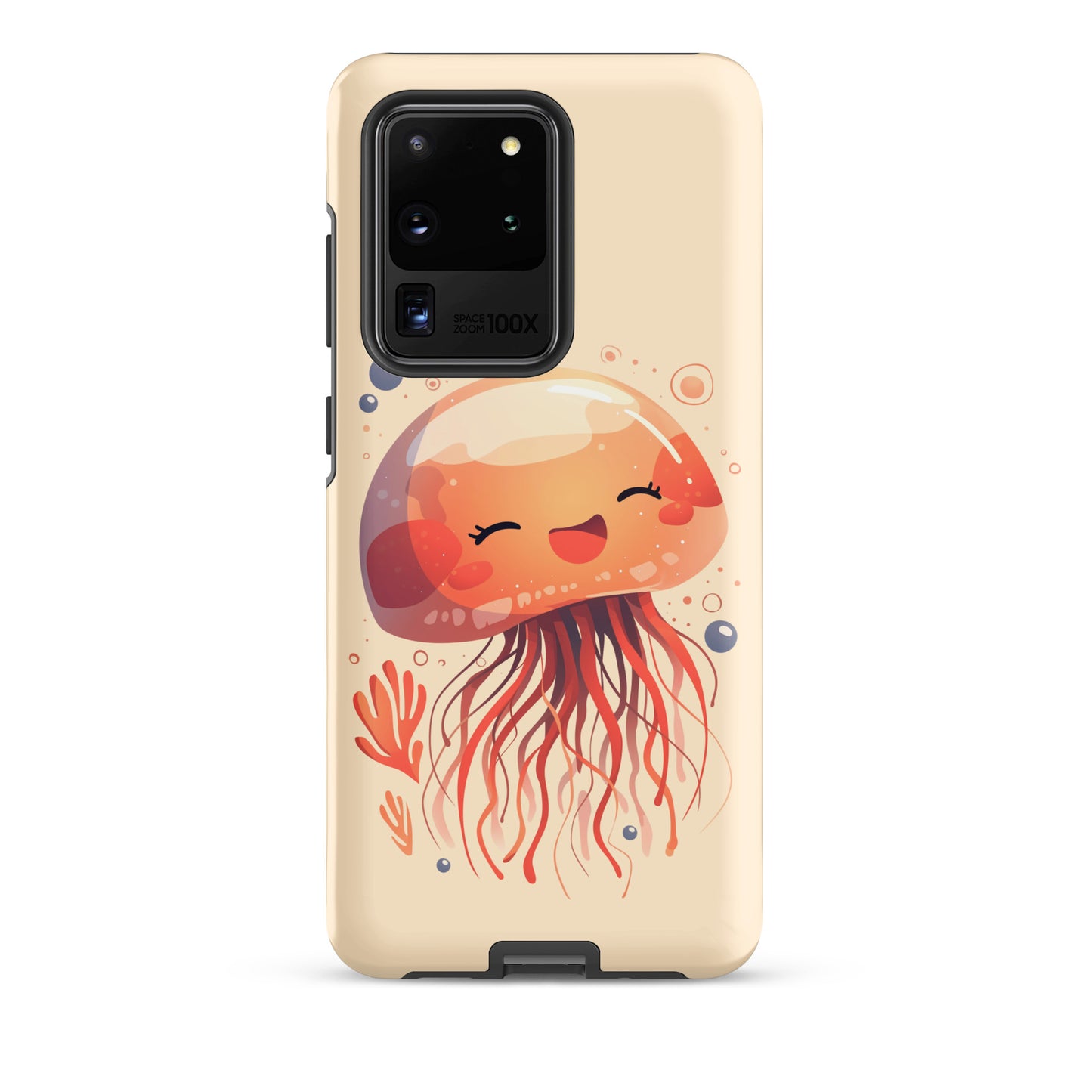 Coque rigide méduse souriante kawaii pour Samsung®