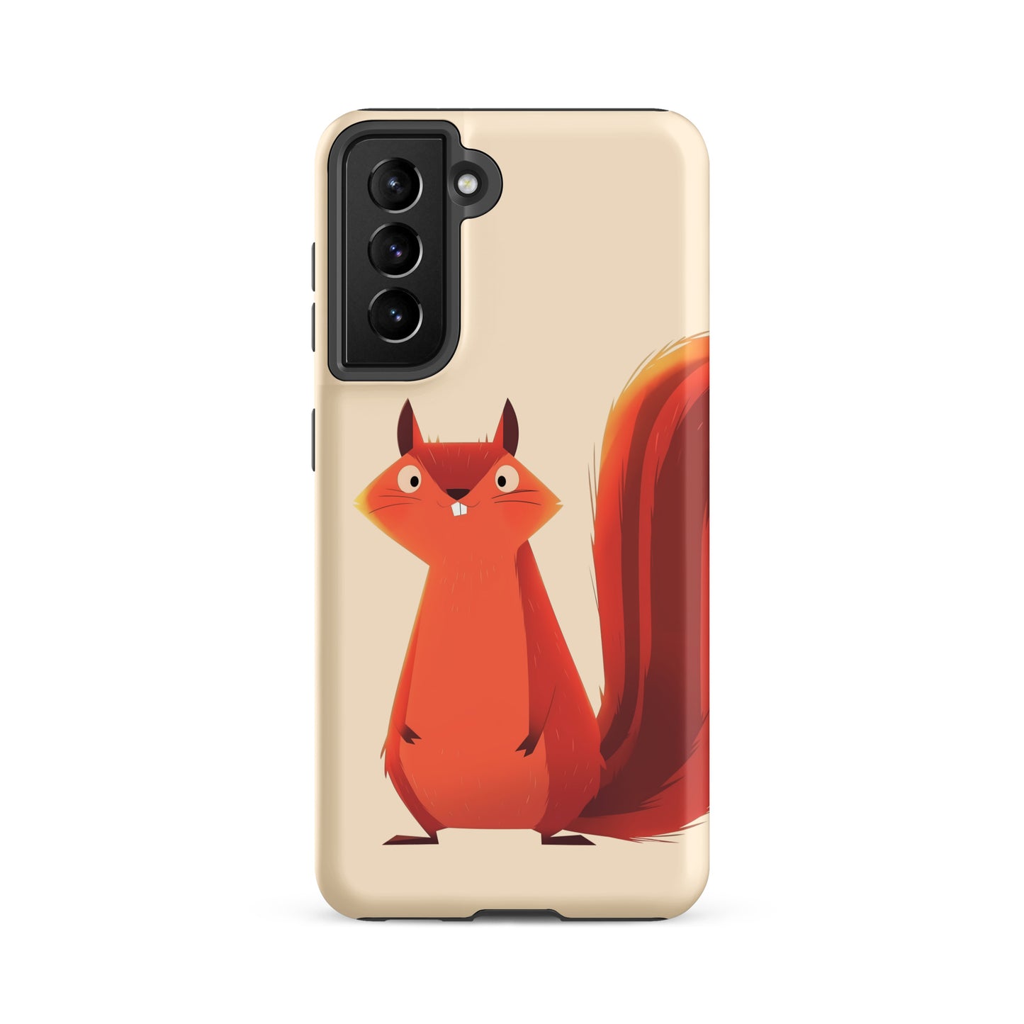 Coque rigide écureuil roux idiot pour Samsung®