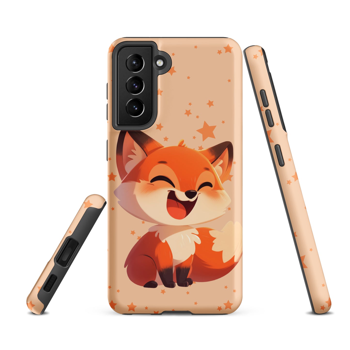 Cartoon red fox Tough case for Samsung®