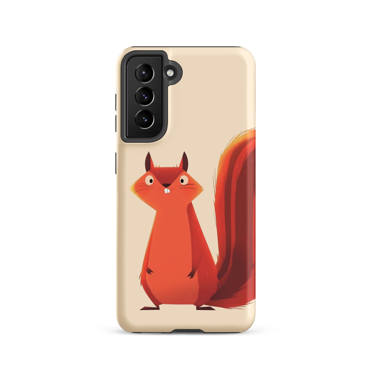 Coque rigide écureuil roux idiot pour Samsung®