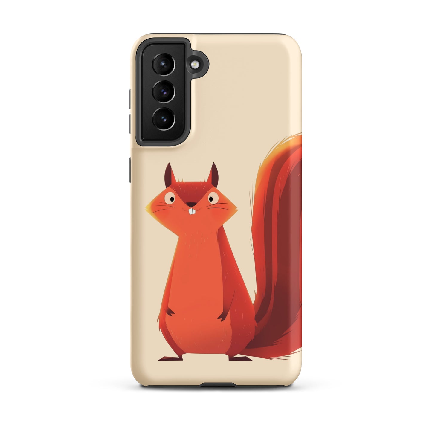 Coque rigide écureuil roux idiot pour Samsung®