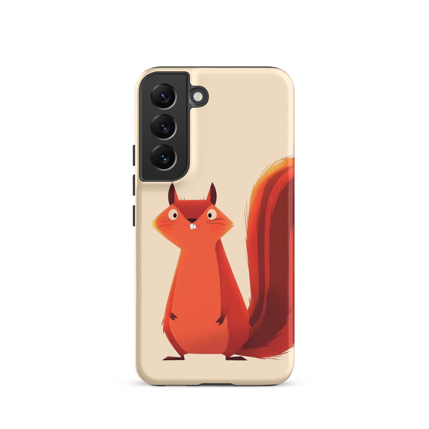 Coque rigide écureuil roux idiot pour Samsung®