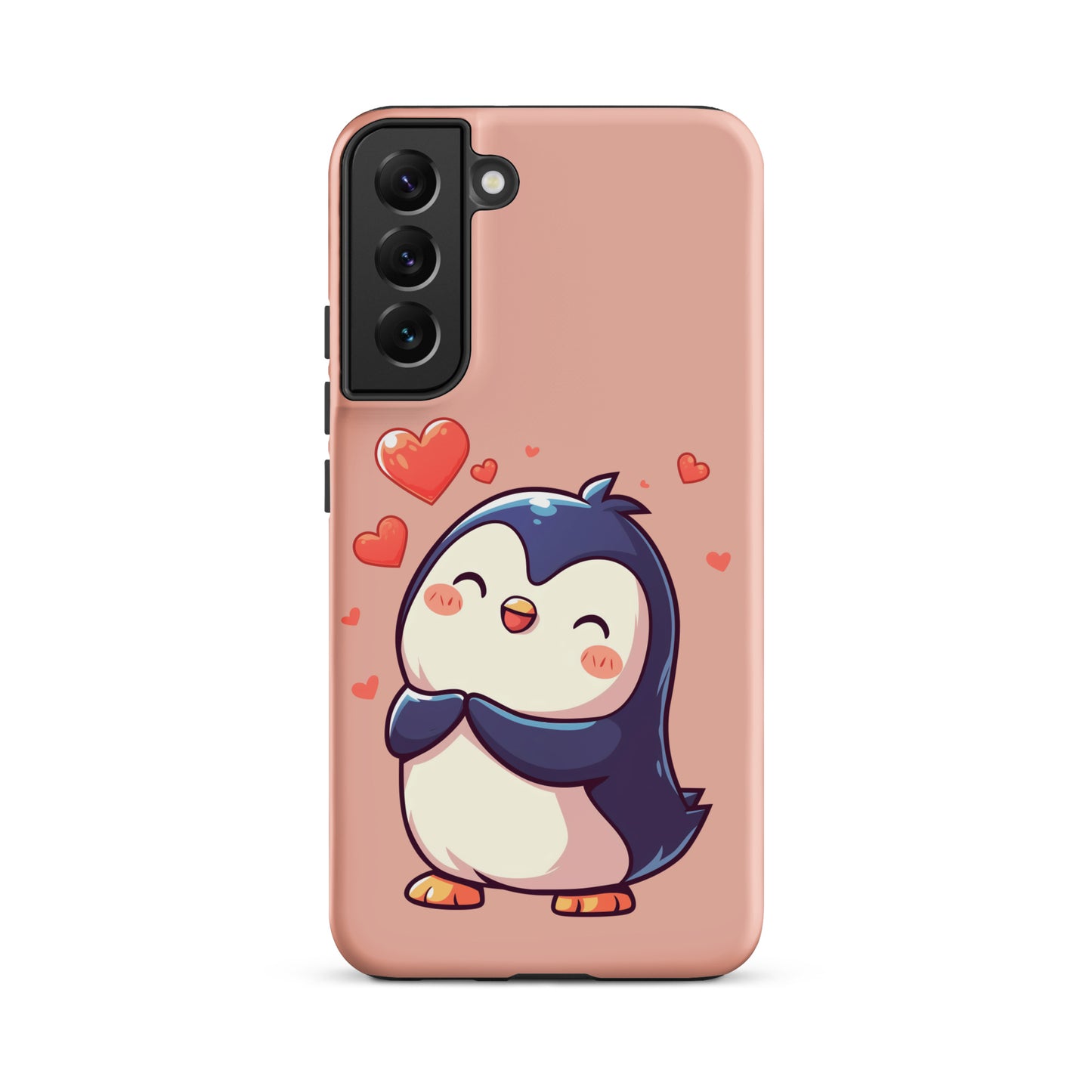 Coque rigide avec amour de pingouin mignon pour Samsung®