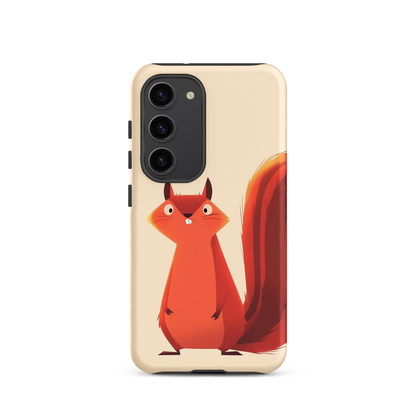 Coque rigide écureuil roux idiot pour Samsung®