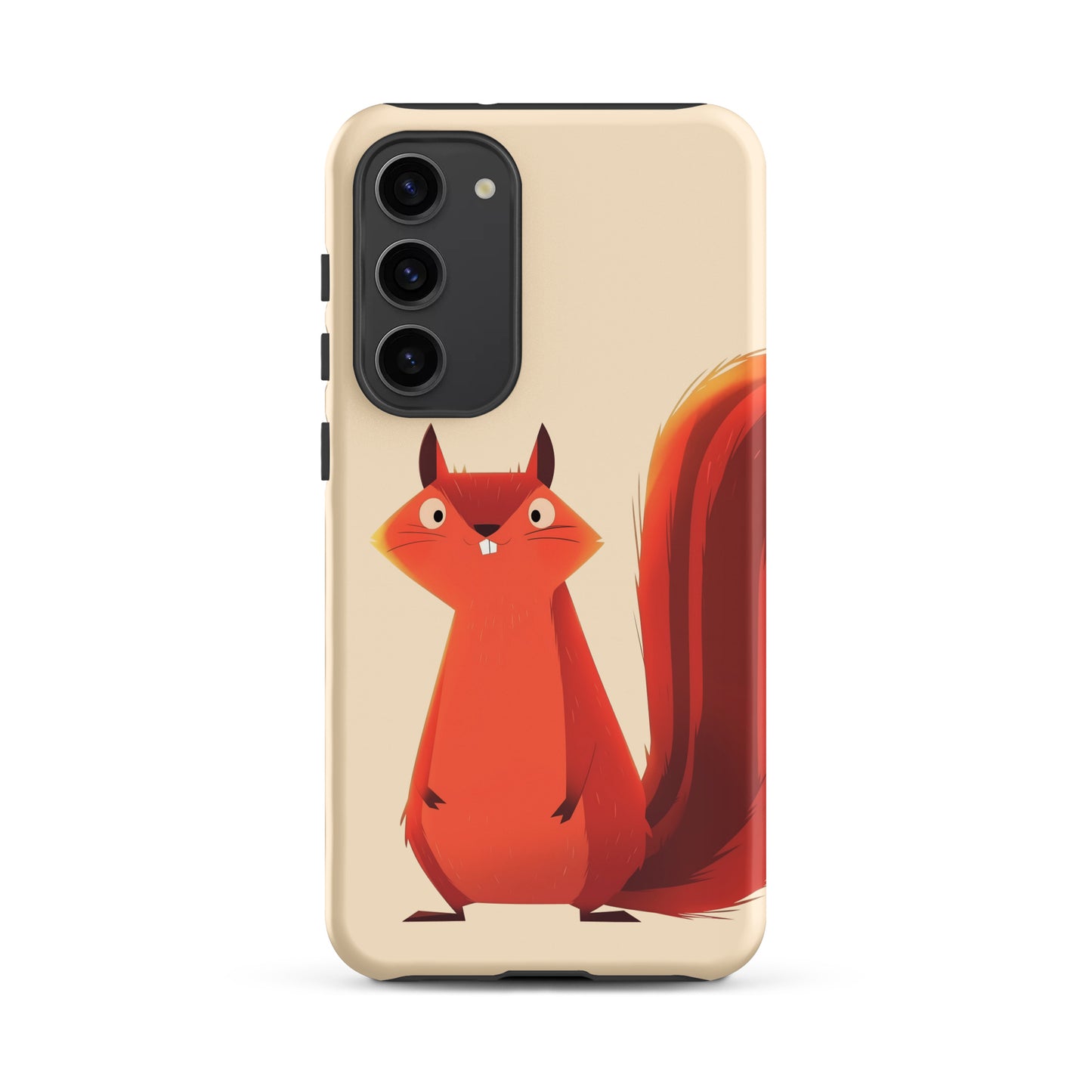 Coque rigide écureuil roux idiot pour Samsung®