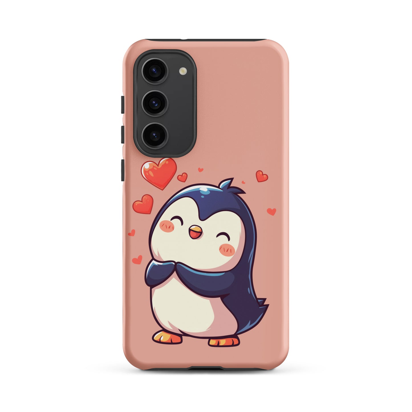 Coque rigide avec amour de pingouin mignon pour Samsung®