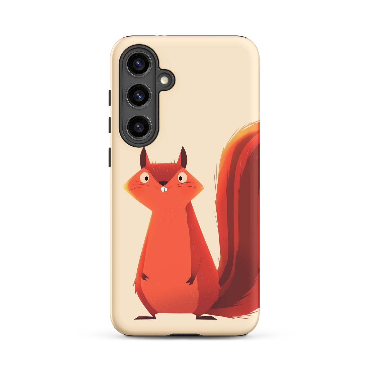 Coque rigide écureuil roux idiot pour Samsung®