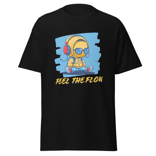 Feel the flow music Unisex classic tee