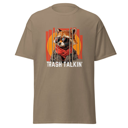 Trash talkin cool racoon Unisex classic tee