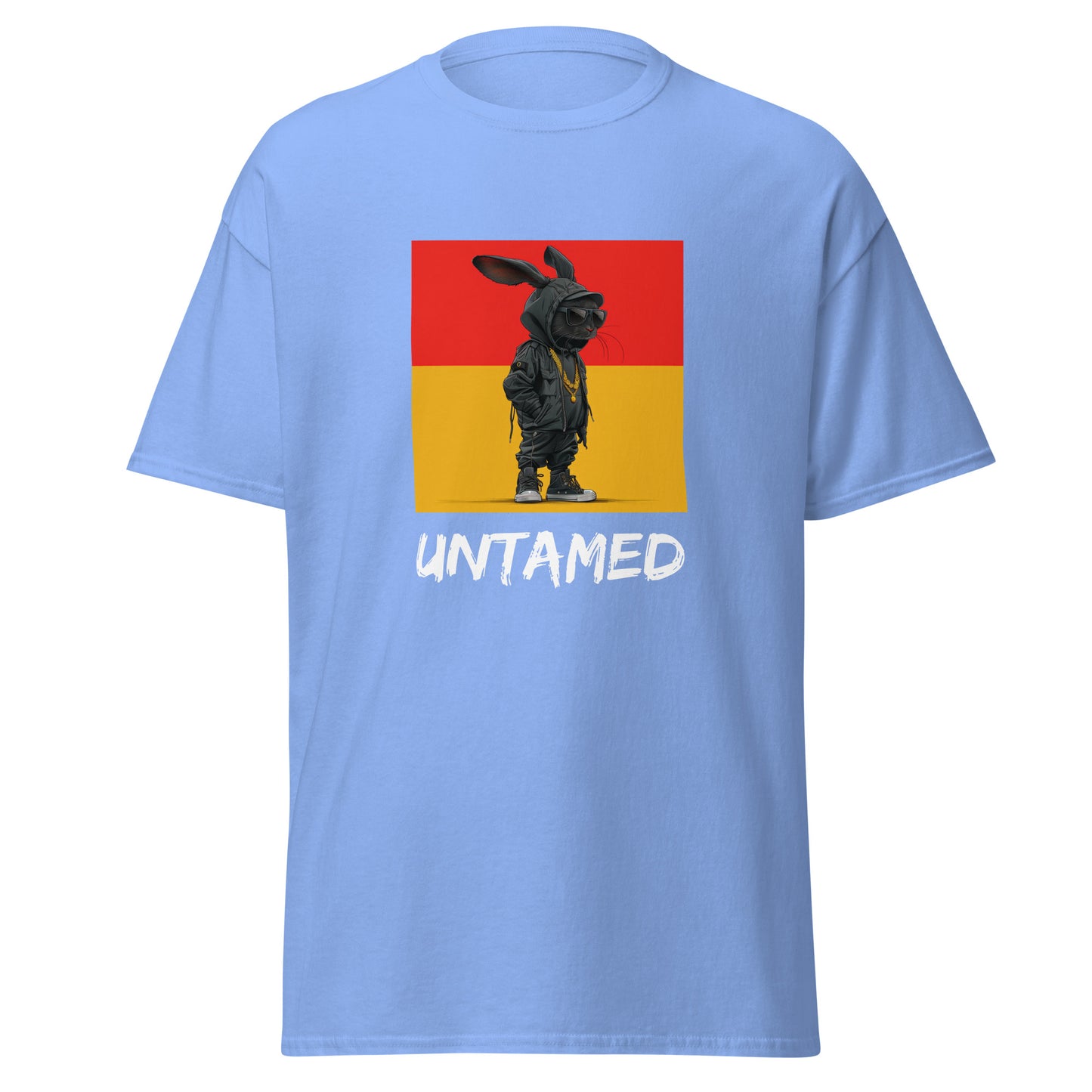 Untamed black punk rabbit Unisex classic tee