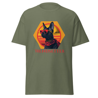 Trendsetter black cat celebrity Unisex classic tee