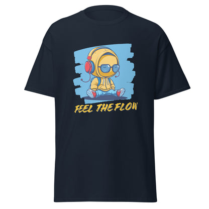 Feel the flow music Unisex classic tee