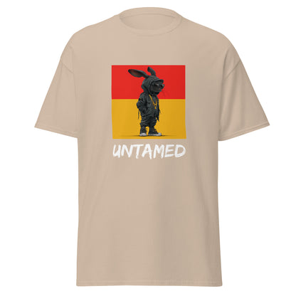 Untamed black punk rabbit Unisex classic tee