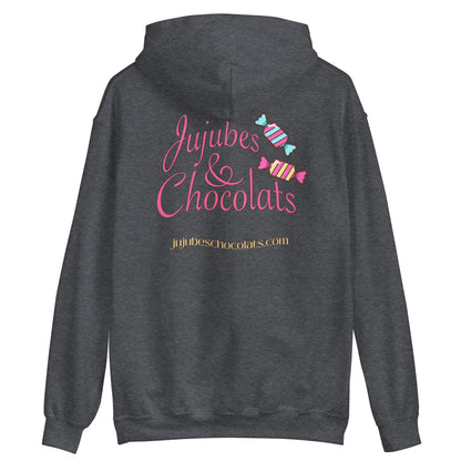 Jujubes et Chocolats Pink gummy bear Unisex Hoodie