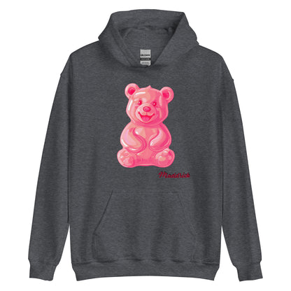 Jujubes et Chocolats Pink gummy bear Unisex Hoodie