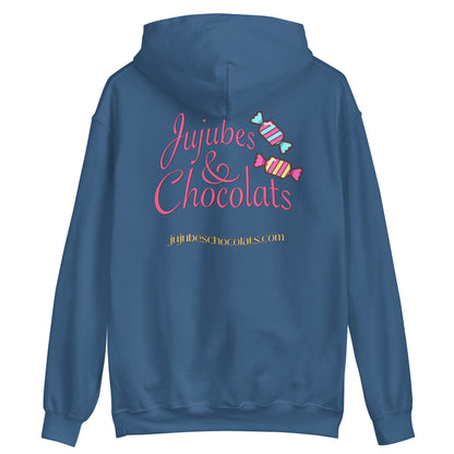 Jujubes et Chocolats Pink gummy bear Unisex Hoodie