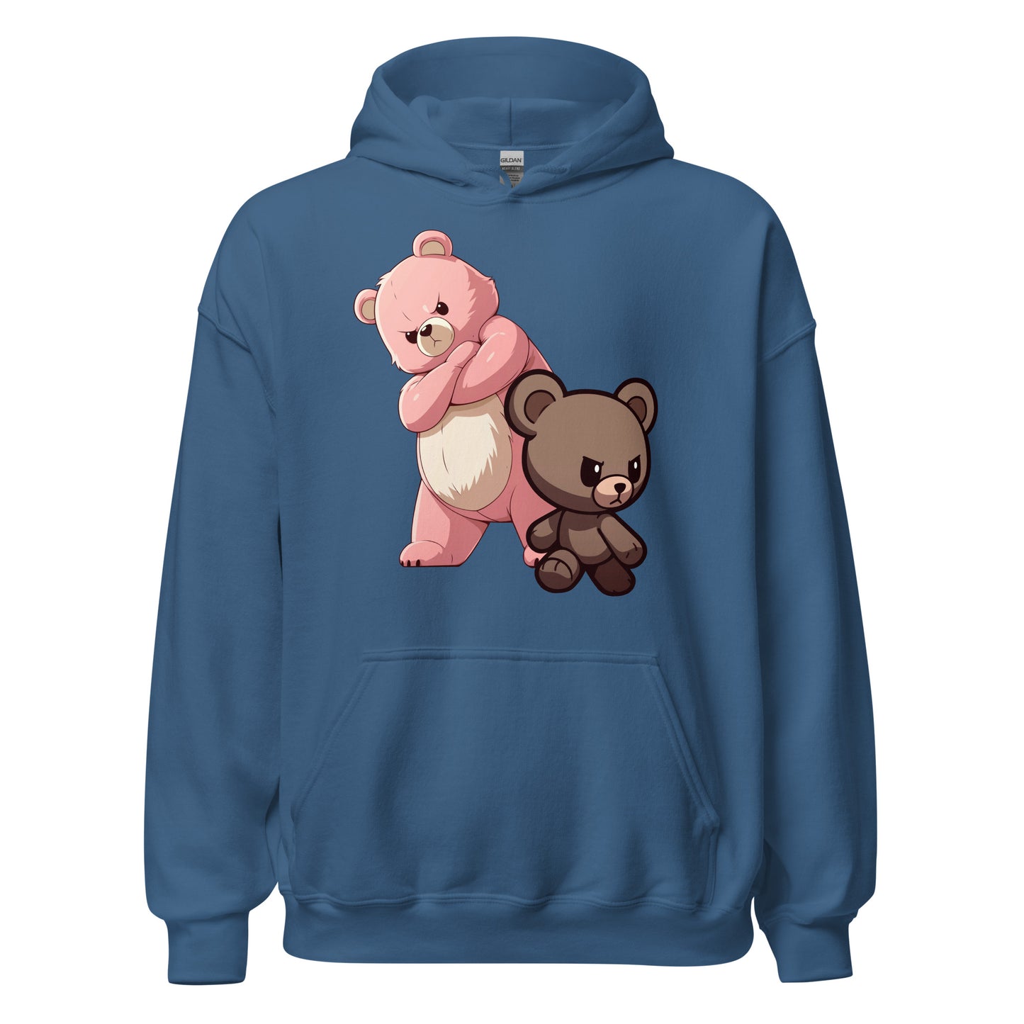 Ours en peluche sérieux Sweat à capuche unisexe