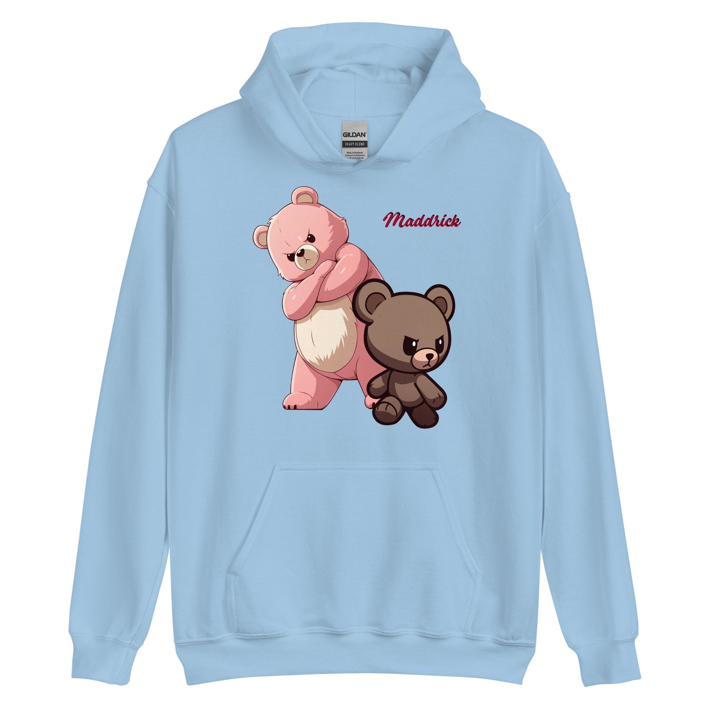 Serious teddy bears Signed Unisex Hoodie