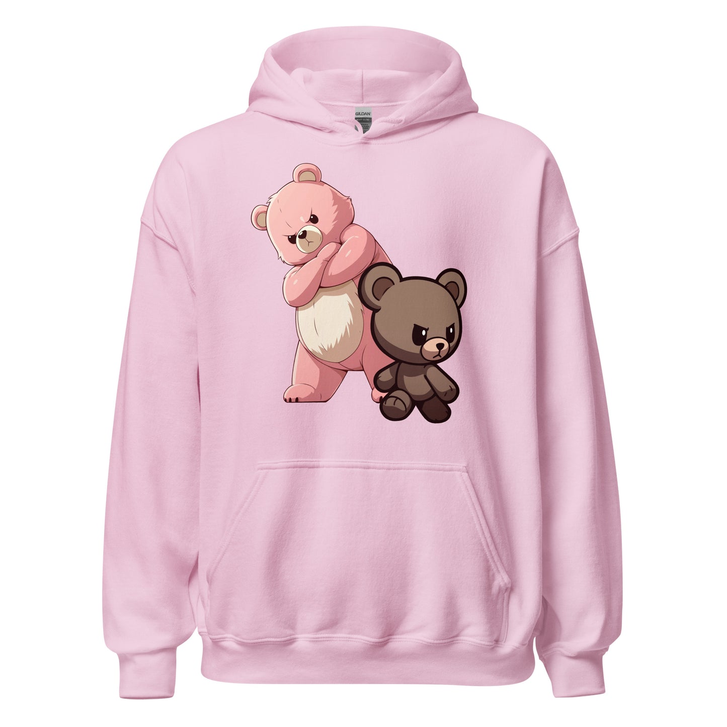 Ours en peluche sérieux Sweat à capuche unisexe