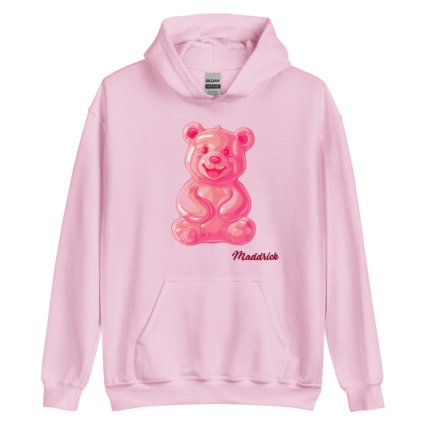 Jujubes et Chocolats Pink gummy bear Unisex Hoodie