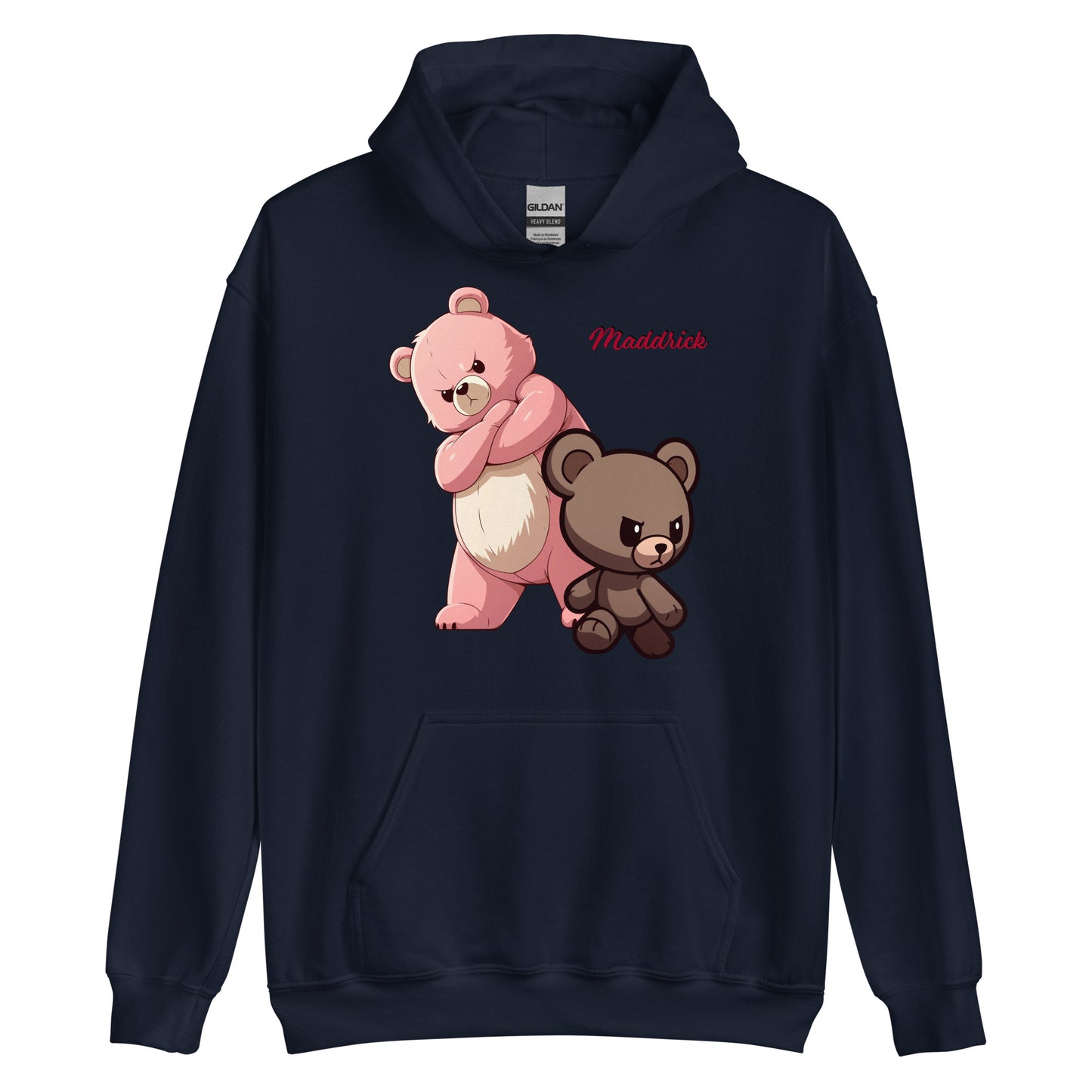 Serious teddy bears Signed Unisex Hoodie