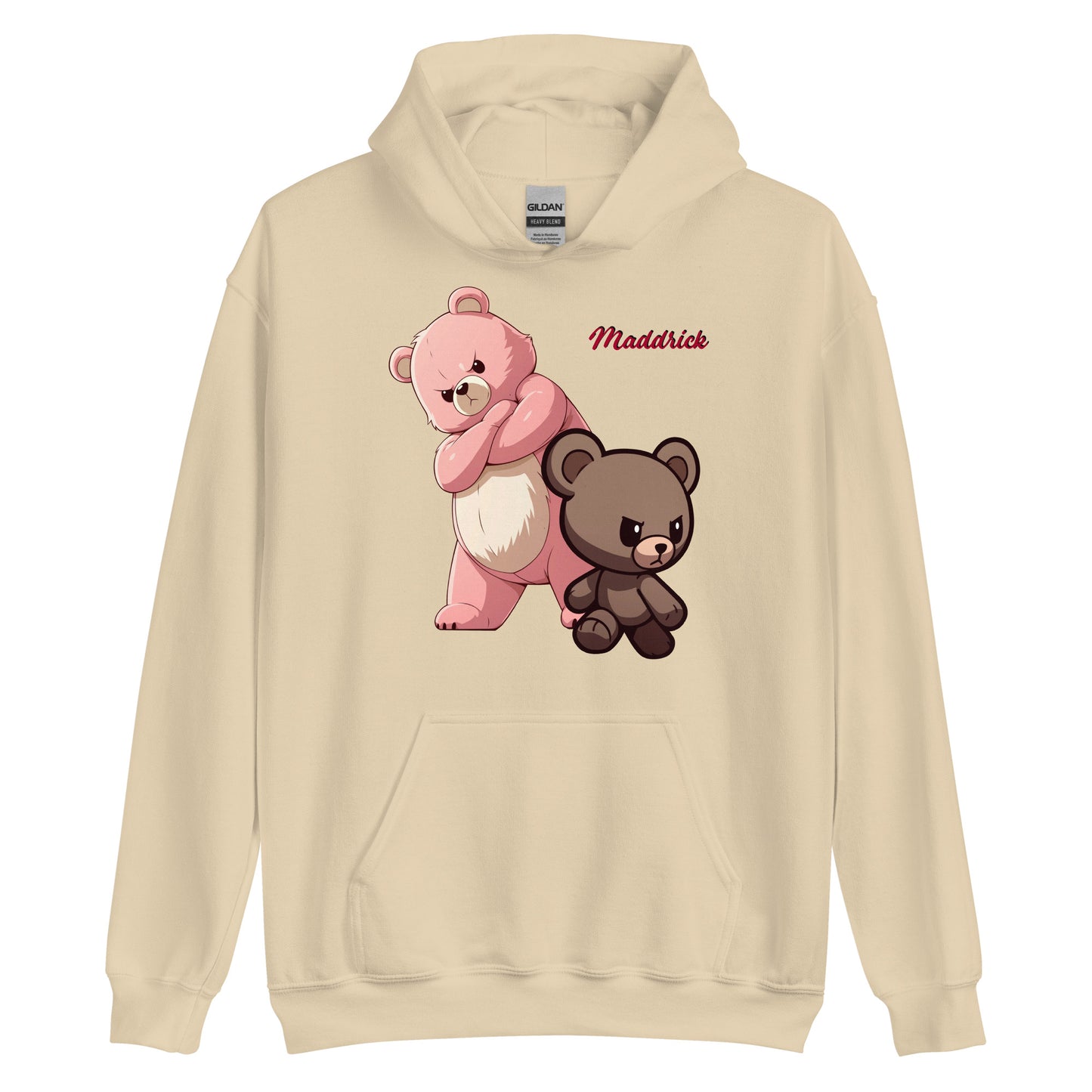 Serious teddy bears Signed Unisex Hoodie