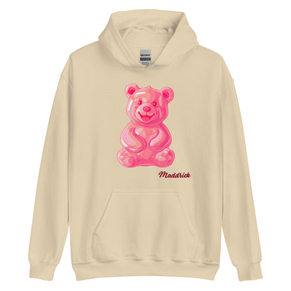 Jujubes et Chocolats Pink gummy bear Unisex Hoodie