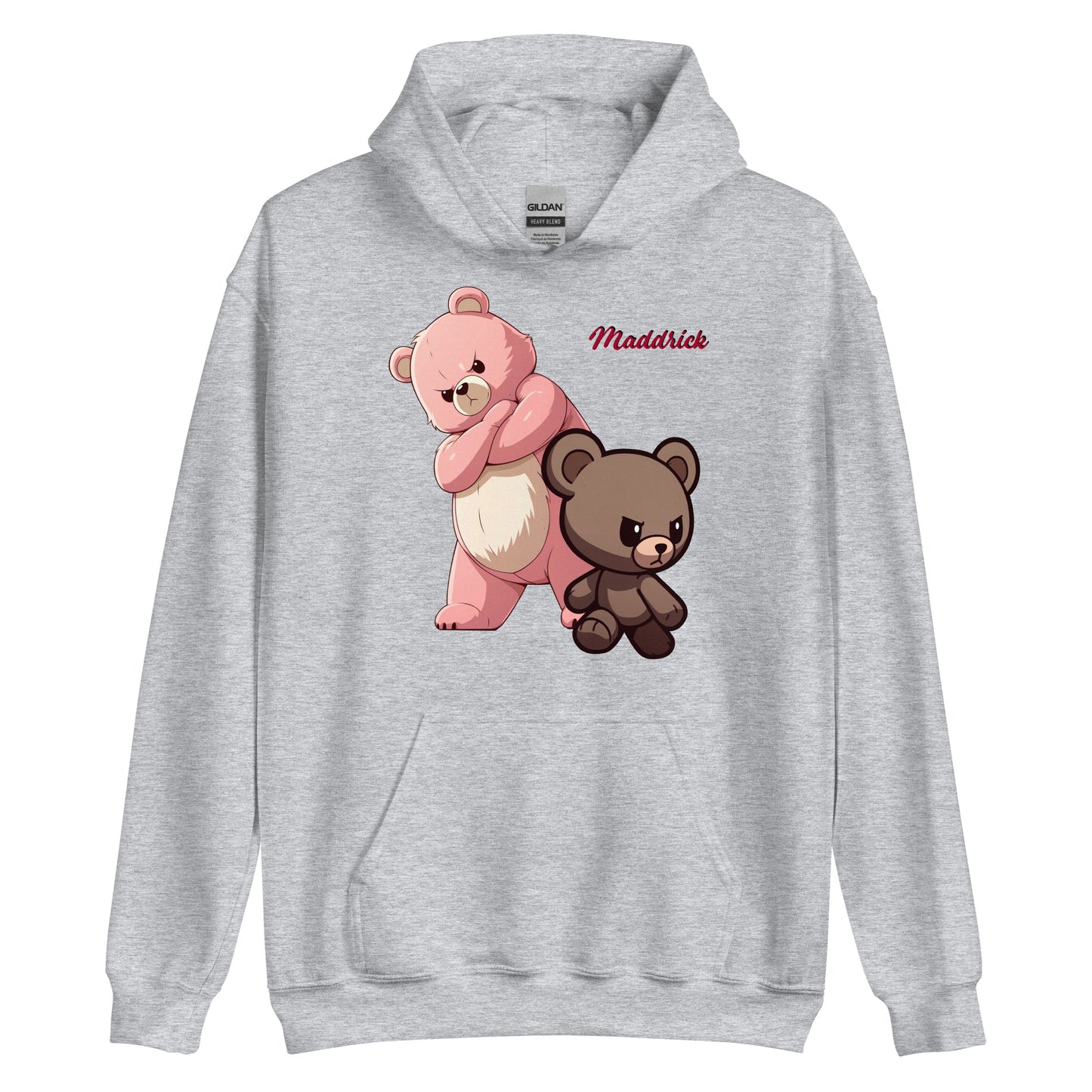 Serious teddy bears Signed Unisex Hoodie