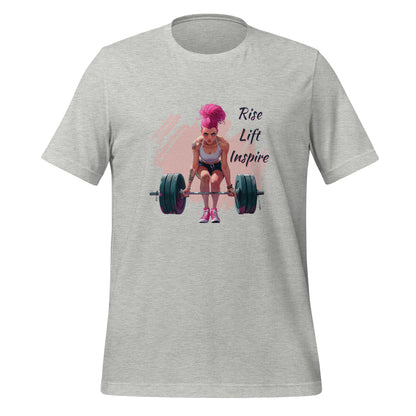 Rise Lift Inspire Unisex t-shirt