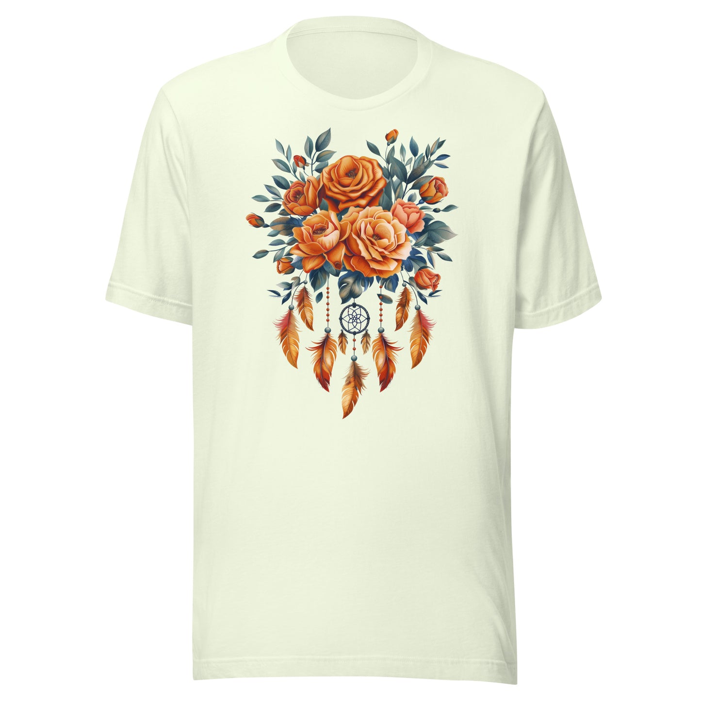 T-shirt unisexe attrape-rêves roses