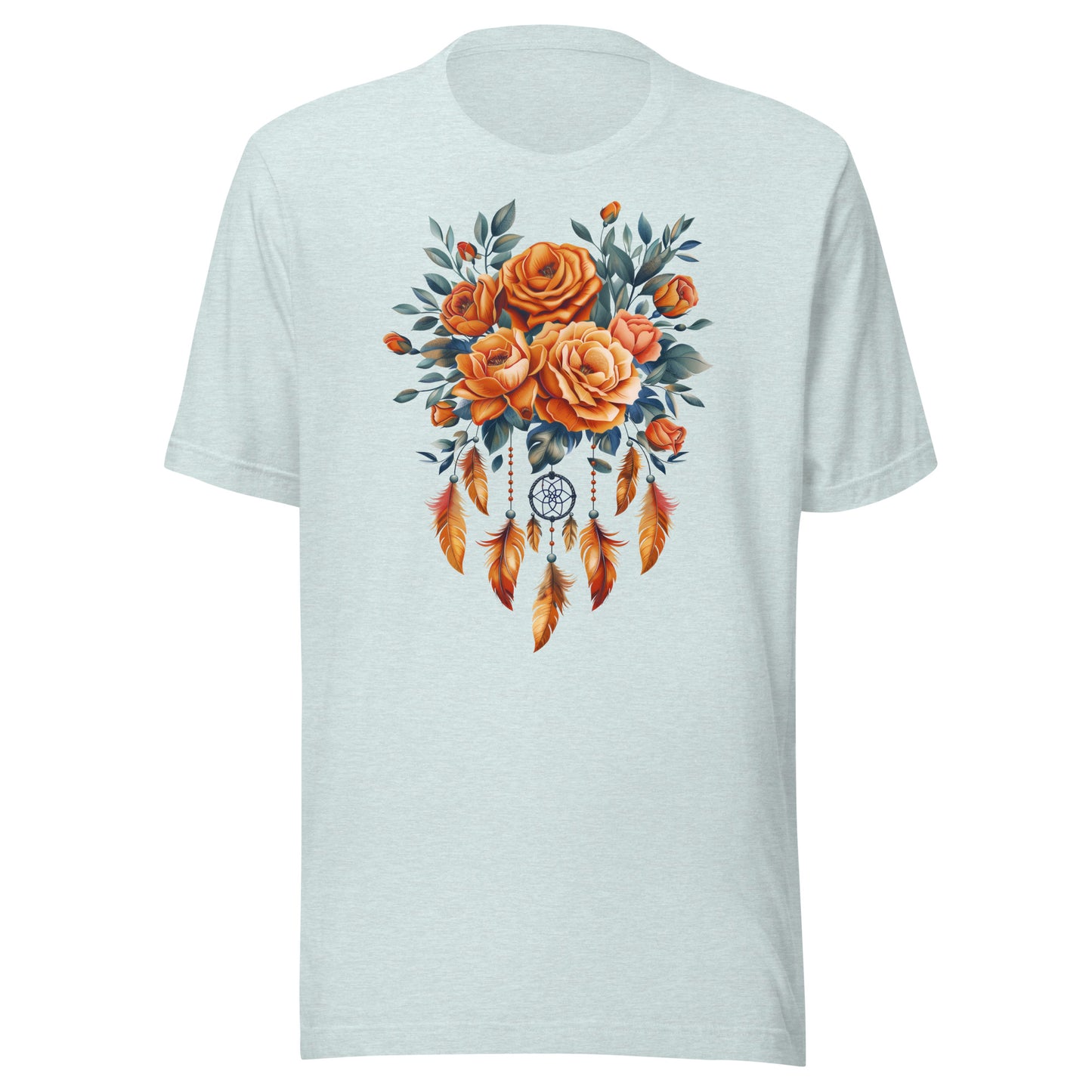 T-shirt unisexe attrape-rêves roses