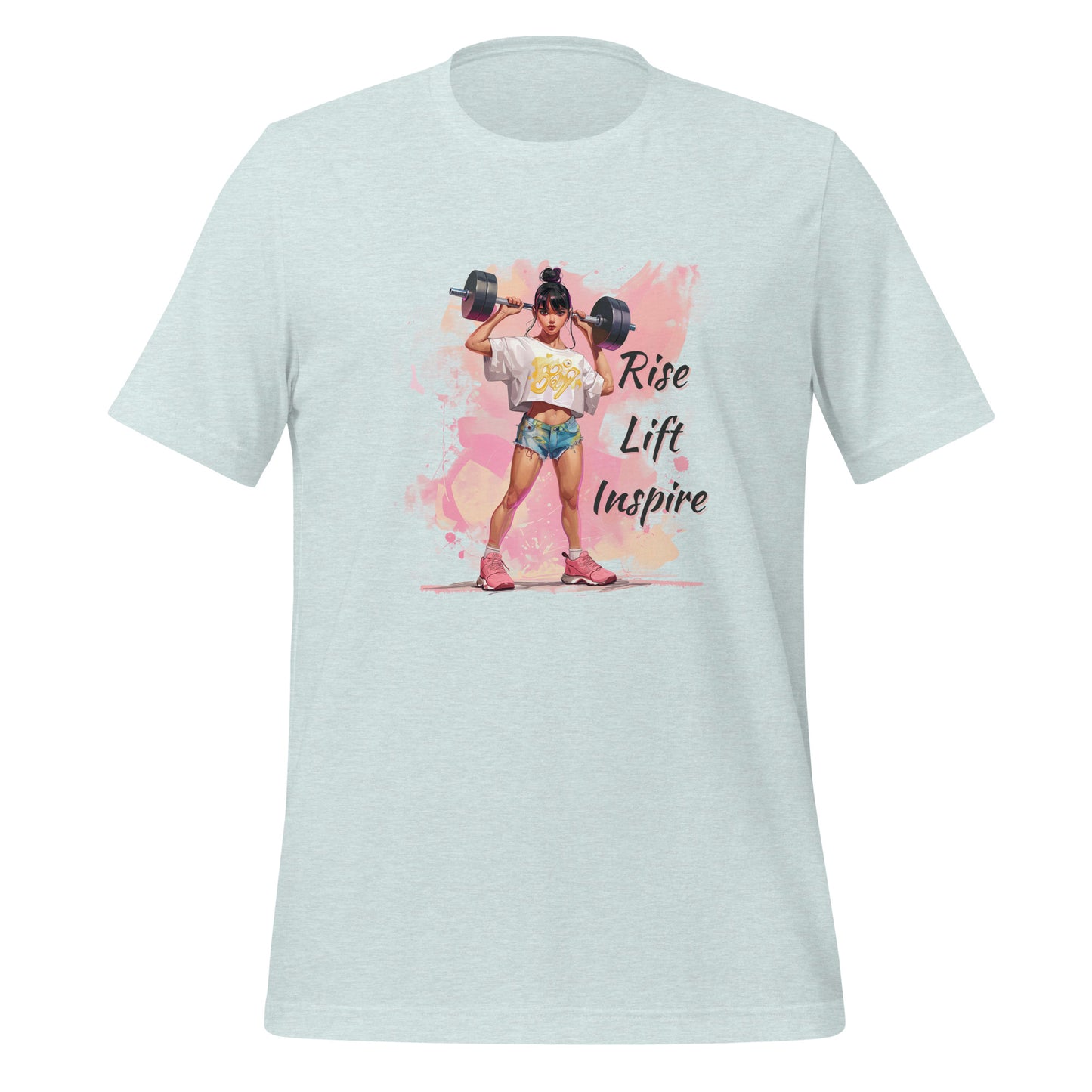 Rise Lift Inspire Standing Unisex t-shirt