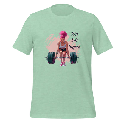 Rise Lift Inspire Unisex t-shirt