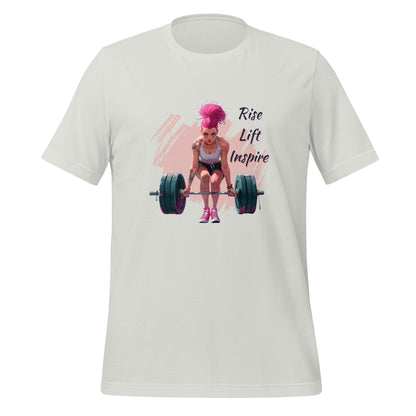 Rise Lift Inspire Unisex t-shirt