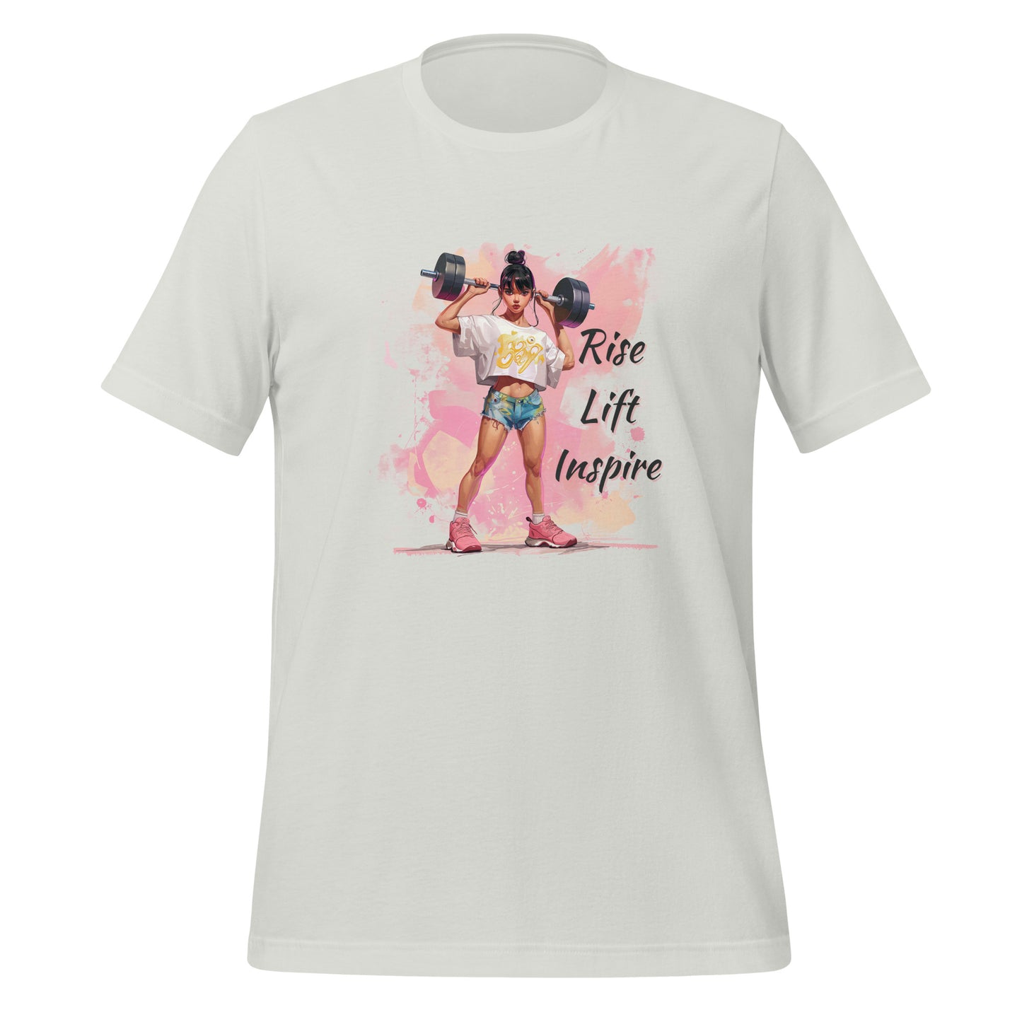 Rise Lift Inspire(anglais) Debout T-shirt unisexe